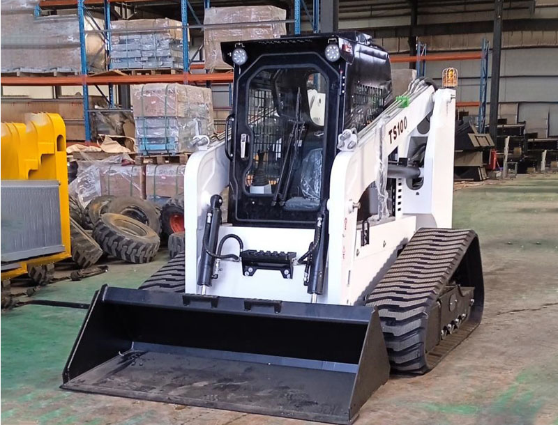 TS100  1200kg Crawler Track Skid Steer Loader