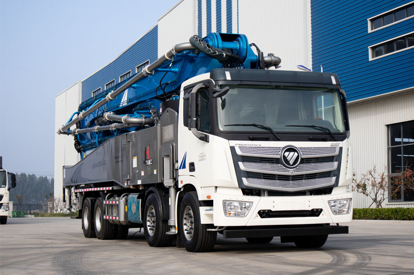 How to solve the local leakage of concrete pump truck