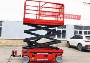 The lifting structure of hydraulic lift