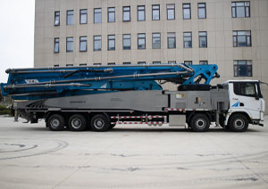  Trailer pump concrete and concrete pump truck