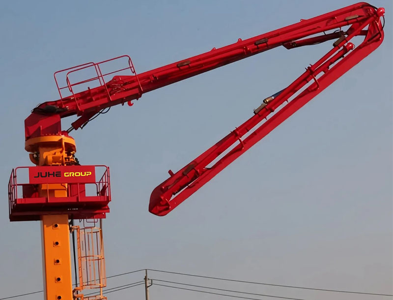 HG28 floor climbing concrete placing boom