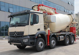 Multifunctional integrated mixing pump truck